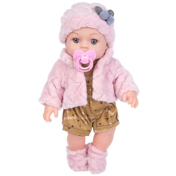 12inch кукла момиче мека цяло тяло играчка модел бебе DIY недовършен винил симулация прероден бебе кукла обличане реалистичен кукла Изображение