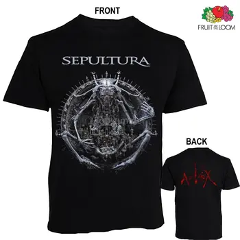 Sepultura _A-Lex-_ Бразилска хеви метъл група T_Shirt-Размери: S до 6Xl Изображение