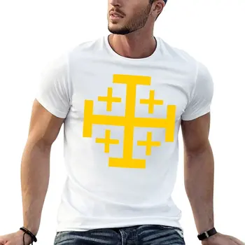 Кралство Йерусалим тениска смешно тениски аниме върхове аниме дрехи т риза мъже Изображение