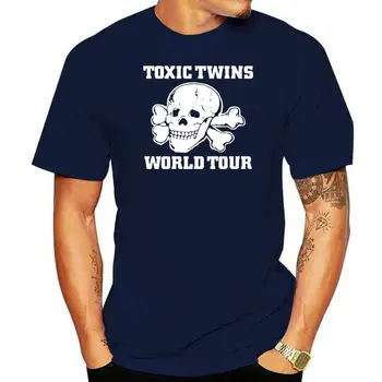 TOXIC TWINS WORLD TOUR Реколта 80s тениска мъже и жени BIG SIZE S-XXXL Изображение