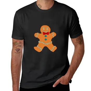 gingerbread man Тениска естетически дрехи Блуза тежка категория тениски за мъже Изображение