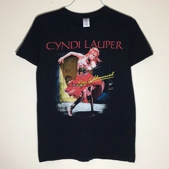 Cyndi Lauper Shes So Unusual T-Shirt Unisex Cotton Gift Tee All Sizes RJT195 Изображение