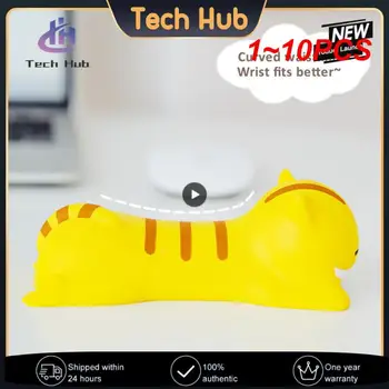 1~10PCS Сладък китката почивка подкрепа за мишка компютър лаптоп подлакътник за бюро ергономични Kawaii офис консумативи бавно нараства Squishy Изображение