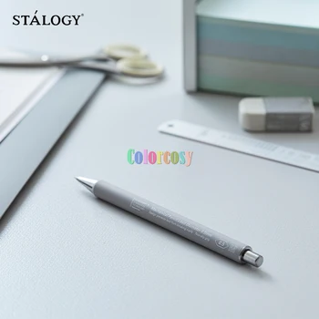 STALOGY Диаметър на оловото 0,5 мм Механичен молив, дизайнът предотвратява лесното счупване на оловото без приплъзване, фините инструменти за писане Изображение