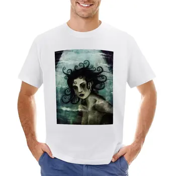 Black Eyed Angel T-Shirt overssized vintage clothes mens graphic t-shirts hip hop Изображение