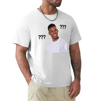 Question Mark Guy (Meme) - Прозрачна тениска лятна горна графична тениска потни ризи мъжки високи тениски Изображение