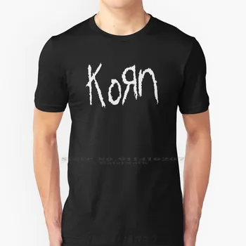 American Metal T Shirt Cotton 6XL Band Music Korn Album Song Vocalist Guitarist Изображение