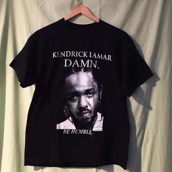 Jevvee Kendrik Lamar Damn Tour Bootleg T Shirt Изображение