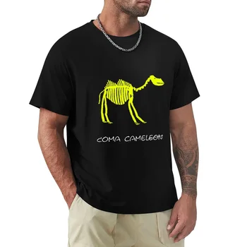 Coma Camel T-Shirt kawaii clothes t shirt man T-Shirts for men cotton Изображение