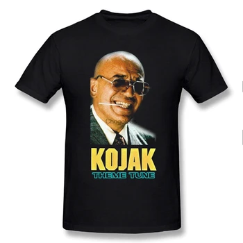 LDL228 Kojak TV Show Тениска за мъже Contton Изображение