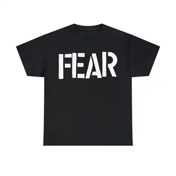Fear T Shirt Socal Хардкор Punk Lee Ving Black Flag Circle Изображение