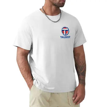 Talbot Logo T-Shirt тениски черна тениска kawaii дрехи извънгабаритни тениски за мъже Изображение
