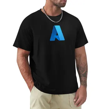 Microsoft Azure Logo 2021 тениска плюс размери сладки върхове персонализирани мъжки бели тениски Изображение