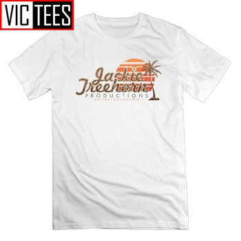 Jackie Treehorn Productions T Shirt The Big Lebowski Cotton Short Sleeve T-Shirts Round Neck Mens Big Size Tees Изображение