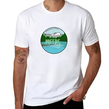 New Joffre Lakes тениска графика тениска възвишена тениска тениски мъжки момчета животински принт риза мъжки дрехи Изображение