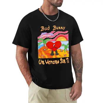 Un Verano Sin Ti(1) Тениска извънгабаритни сладки дрехи тениска мъже Изображение