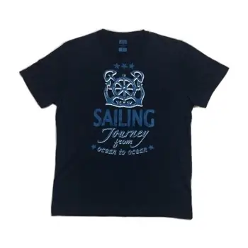 TopValu Ветроходно пътешествие от океана до океана Тениска Мъжка тениска Изображение
