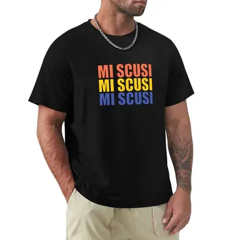 Mi Scusi, Mi Scusi, Mi Scusi - Eurotrip тениска аниме извънгабаритни персонализирани мъжки дрехи Изображение