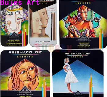 24/36/48/60/72/120/132/150 Prismacolor Premier lapis de cor маслен цвят молив sanford prismacolor Plomo de colore Изображение