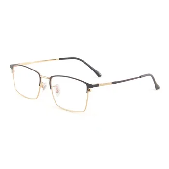54mm Нова TR сплав пълна рамка квадратни очила рамка за мъже и жени, анти синьо рецепта очила рамка 96017 Изображение