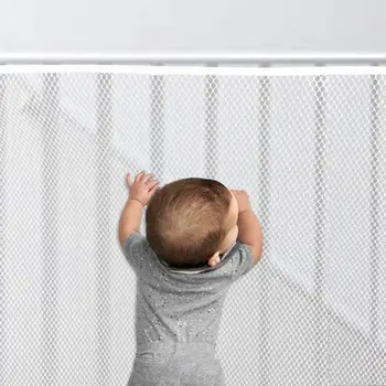Трайна защитна мрежа за безопасност на децата многофункционална ограда на палубата на Bannister Guard фина мрежа за балконски стълби UD88 Изображение