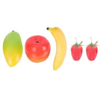 of Fruit Shakers Симулирани плодови играчки Ранни образователни музикални ударни инструменти за малки деца Симулирани плодови играчки Изображение