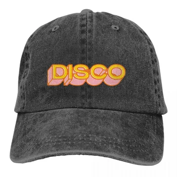 Многоцветна шапка Peaked Дамски Cap Disco Персонализирани шапки за защита на козирката Изображение