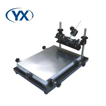 2016 Висококачествена машина за избор и поставяне на 420 * 600MM Машина за печат на коприна Изображение
