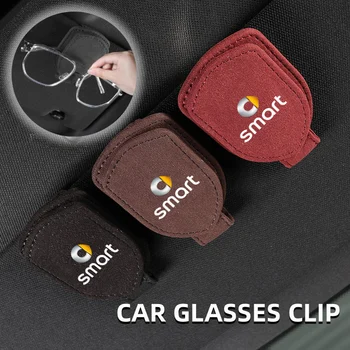 Автомобилен държач за очила Очила Клип за съхранение Авто аксесоари за Smart 452 454 Roadster Coupe Crossblade Cabrio City-Coupe Изображение