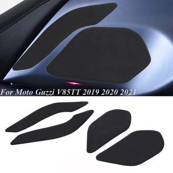 Мотоциклет без хлъзгане Side Anti Fuel Tank Pad стикери Водоустойчива подложка за Moto Guzzi V85TT V85 TT 2019 2020 2021 Изображение