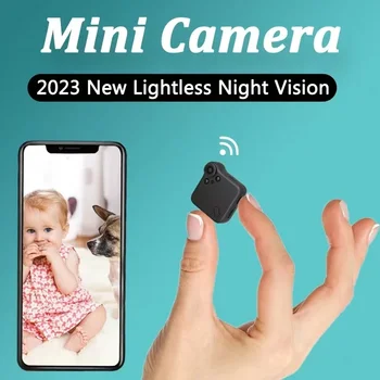 1080P HD мини камери Гласова видео сигурност Безжични WiFi видеокамери Камера за наблюдение на телефона Smart Home Small Surveillance IP Cam Изображение