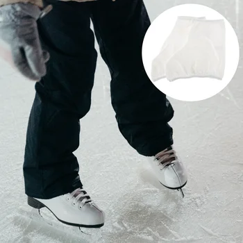Кънки за хокей на лед Комплект ролкови кънки Калъф за обувки Еластични протектори за скейтборд Калъфи за обувки Бели мъже и жени Изображение