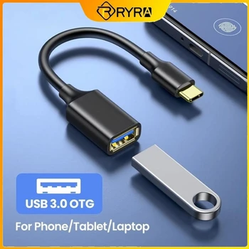  OTG тип C / Micro USB към USB адаптер кабел USB A към тип-C микро-USB конектор за Xiaomi таблет трансфер на данни кабел конвертор Изображение