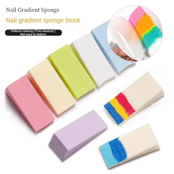 Не е лесно усукани или деформирани аксесоари за нокти 8 цвята инструменти за нокти гъба иновативен комплект инструменти за нокти здрав Г-жа Салон Изображение