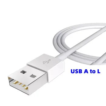 10pcs Оригинален USB кабел за бързо зареждане за телефон 14 13 12 11 Pro Max Plus XS XR 7 8 6S Plus 1m кабел за синхронизиране на данни Кабели за мобилни телефони Изображение