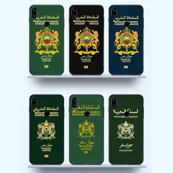 Мароко флаг паспорт телефон случай за Xiaomi Redmi бележка 12 11 7 8 9 10 Е с и Т X бележка ултра X3 pro 5G 4G Изображение
