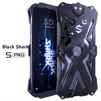 Hot Metal Steel MachineryBlack Shark 5 Pro Aviation Strong For Xiaomi Black Shark 5 Pro Back CASE Cover Изображение