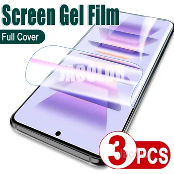 3PCS хидрогел екран протектор за Xiaomi Redmi K60 K50 Pro Gaming K50i K60E K50G K40S K 60 E 50Pro 50 защитен филм воден гел Изображение