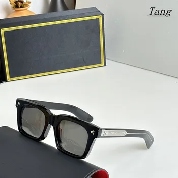 UENTIN jmm Слънчеви очила за мъже Оригинален дизайнер Луксозна марка Жак Мари Очила Висококачествени ацетатни жени Ръчно изработени очила Изображение