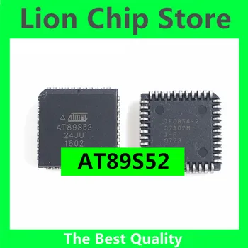 Нов и оригинален PLCC-44 чип AT89S52-24JU AT89S52-24JI микроконтролер MCU с добро качество AT89S52 Изображение