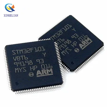 STM32F101VBT6 ARM микроконтролери - MCU LQFP-100 Чисто нов оригинален оригинален спот Изображение