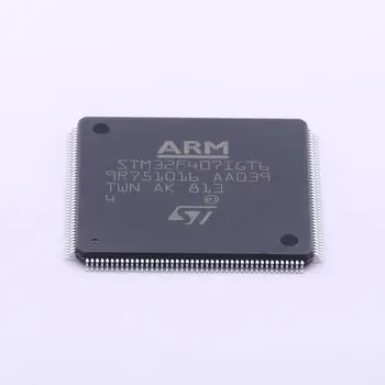 MCU 32-битов STM32F ARM Cortex M4F RISC 1024KB Flash 2.5V/3.3V 176-пинов LQFP тава - тави STM32F407IGT6 Изображение
