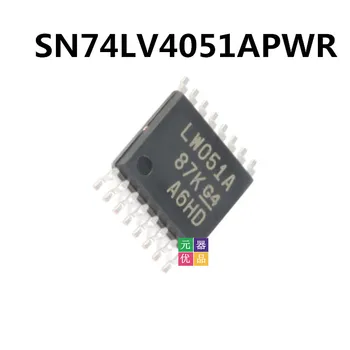 10бр) SN74LV4051APWR LM051A чип TSSOP-16 аналогов мултиплексор IC 100% нов и оригинален Изображение