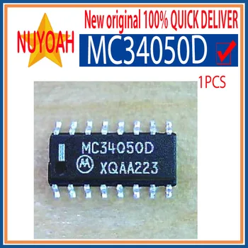 100% нов оригинален MC34050D Line Transceiver, 1 Func, 2 Driver, 2 Rcvr, BIPolar, PDSO16, PLASTIC, SOP-16 Четири проводник драйвер чип Изображение