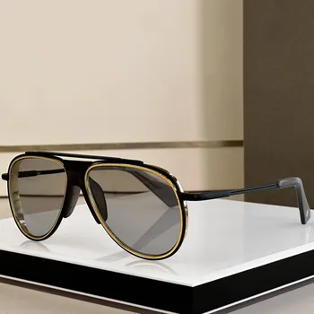 Femal Sunglasse Square Titanium DTS 211 Слънчеви очила за мъже Дамски слънчеви очила Луксозна марка дизайнер с оригинален калъф Изображение