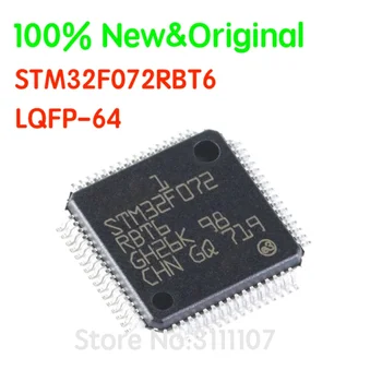 STM32F072RBT6 LQFP-64 STM32 STM32F072 STM32F072RBT Cortex-M0 32-битов микроконтролер-MCU чип IC 100% нов и оригинален Изображение