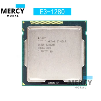 Използвайте Intel Xeon E3 1280 3.5GHz LGA 1155 8MB четириядрен процесор SR00R За десктоп E3-1280 Бърза доставка E31280 Изображение