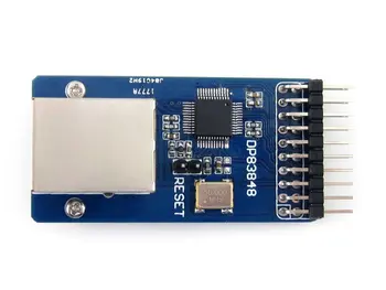Waveshare DP83848 Ethernet Board Физически слой приемо-предавател оценка развитие съвет модул комплект с RJ45 Изображение