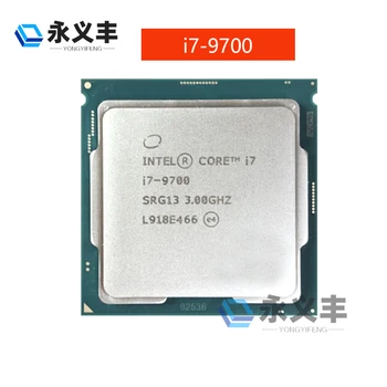 Intel Core I7-9700 i7 9700 i79700 9700 3.0GHz Осемядрен процесор с осем нишки 12M 65W LGA 1151 Оригинален оригинален Изображение