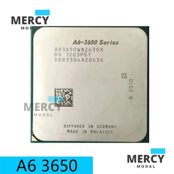 AMD За A6-3650 A6 3650 2.6GHz четириядрен процесор AD3650WNZ43GX цокъл FM1 A63650 AD3650 AD3650 AD-3650 Изображение